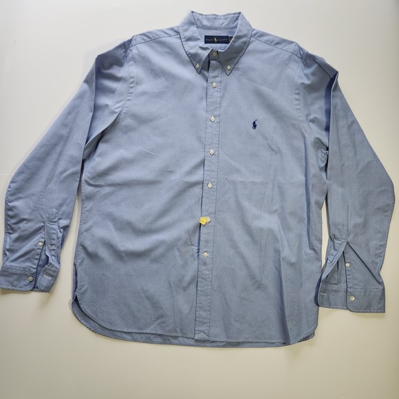 Ralph Lauren Other - Ralph Lauren Men 17½ / 44 Light Blue Oxford Dress Shir Size 17 34/35 Classic Fit